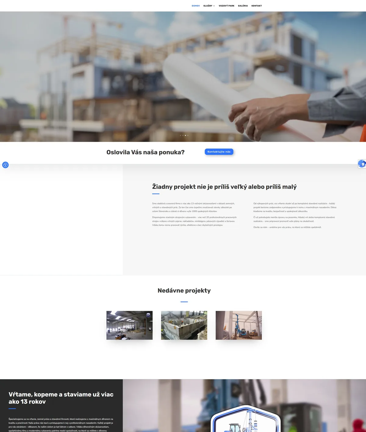 Preview of the original website Marpal